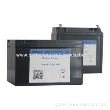 12.8V/9Ah LiFePO4 Battery Pack for Motorcycle Start Up Use, to Replace Lead-acid Battery